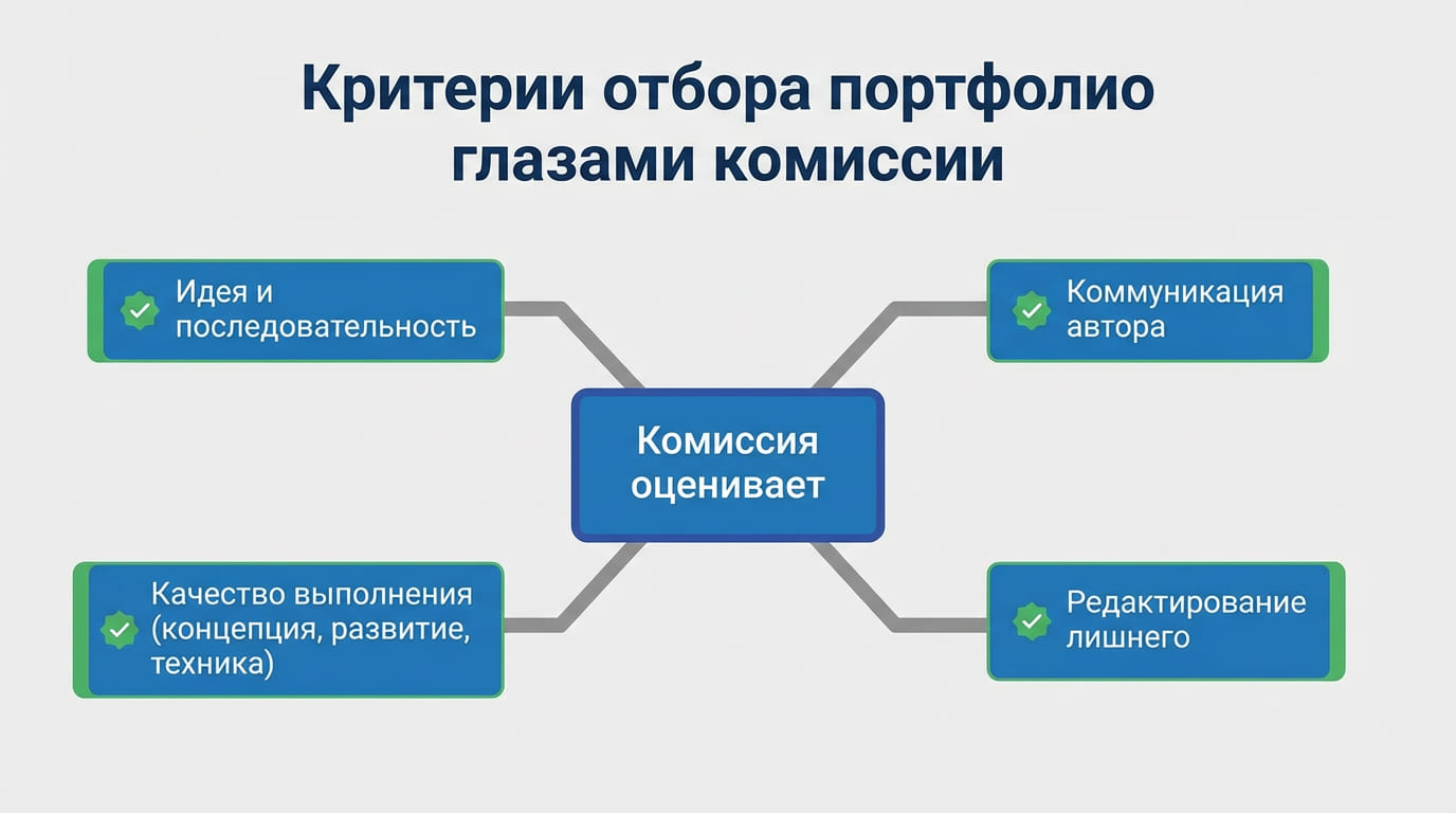критерии отбора портфолио